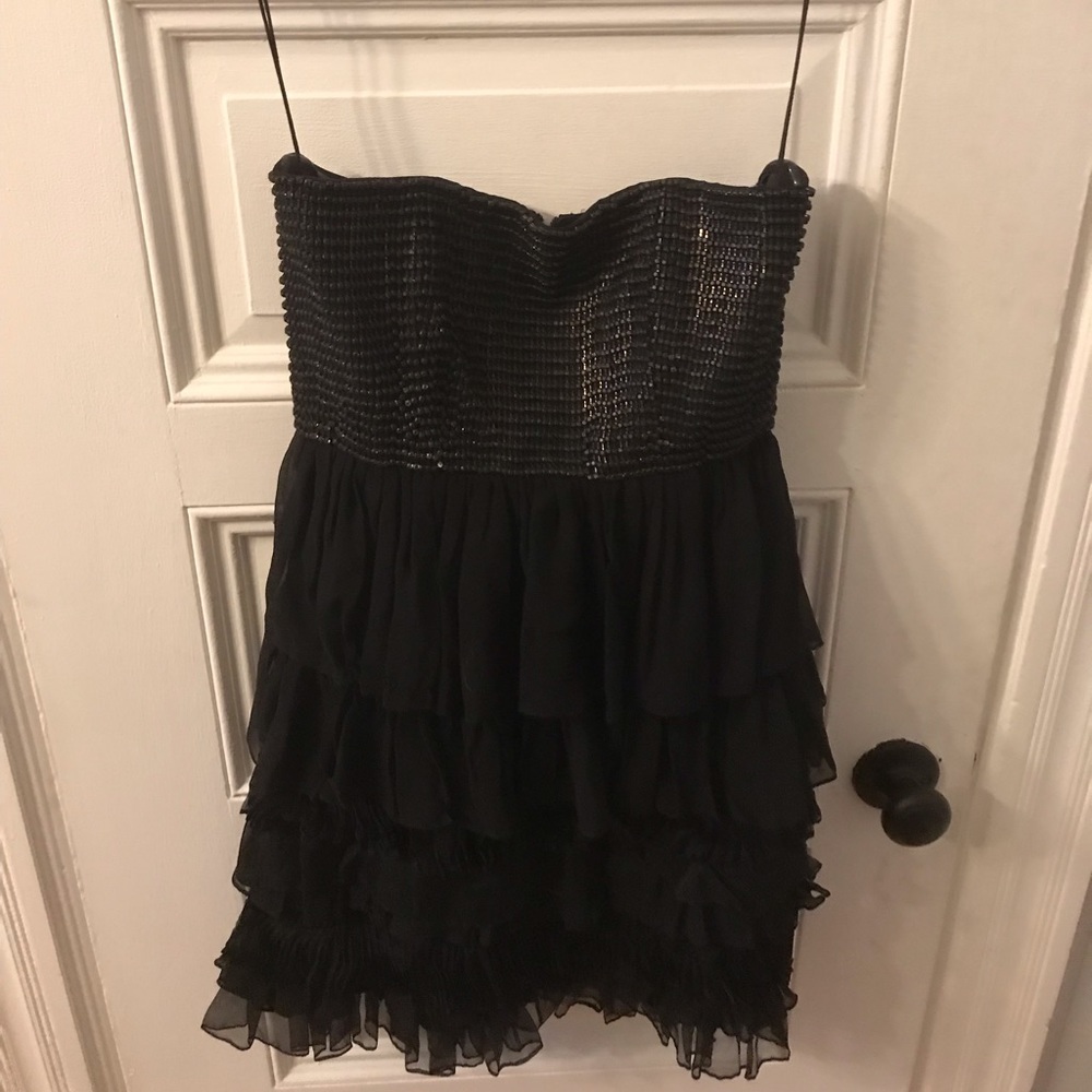 Strapless party dress